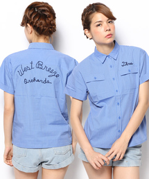 03 EMB HALF SHIRT
