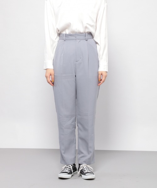 PAGEBOY（ページボーイ）の「【新春限定アイテム】タックテーパードパンツ（その他パンツ・レディース・サックスブルー/ブラック/モカ・FREE）」の14枚目の写真