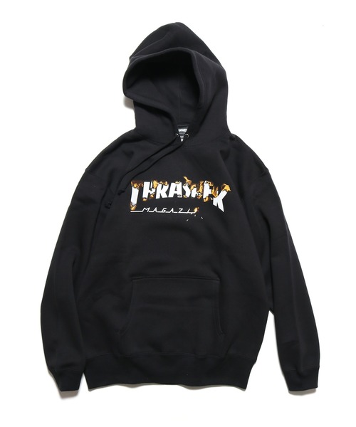 THRASHER（スラッシャー）の「THRASHER/スラッシャー MAGロゴ PARKA プルオーバーパーカー（パーカー・メンズ・ブラック・XL/L/M）」の12枚目の写真