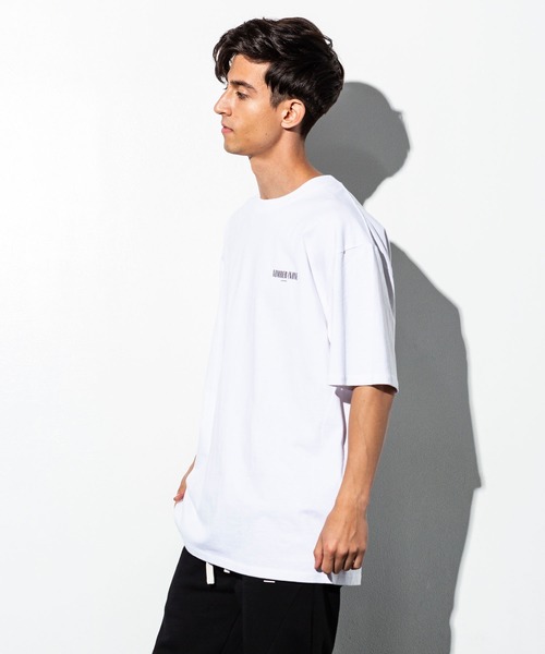 NUMBER (N)INE DENIM(ナンバーナインデニム)の「NUMBER (N)INE DENIM(ナンバーナインデニム)ワンポイントロゴビッグTシャツ(Tシャツ/カットソー・メンズ・ホワイト/ブラック/ライトイエロー・S/M/L/XL)」の7枚目の写真