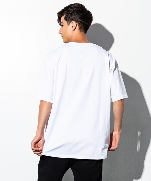 NUMBER (N)INE DENIM(ナンバーナインデニム)の「NUMBER (N)INE DENIM(ナンバーナインデニム)ワンポイントロゴビッグTシャツ(Tシャツ/カットソー・メンズ・ホワイト/ブラック/ライトイエロー・S/M/L/XL)」の8枚目の写真
