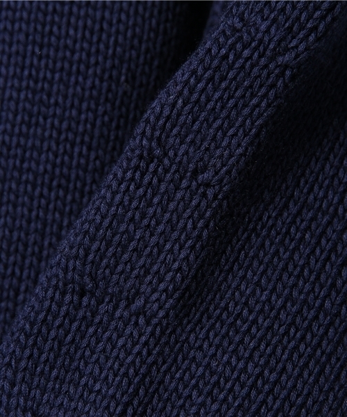 AMERICAN RAG CIE(アメリカンラグシー)の「【オンライン限定セール対象品】ミドルゲージコットンニット/209-ADK-L142-KN090(ニット/セーター・レディース・グリーン/ネイビー・FREE)」の5枚目の写真