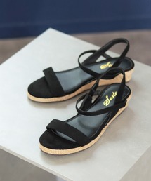 SESTO | ローヒールウエッジソールサンダル(サンダル)