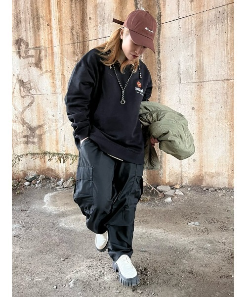 Champion（チャンピオン）の「【CHAMPION】刺しゅうキャップ（キャップ・メンズ・ベージュ/ホワイト/ブラック/ブラウン・フリー）」の20枚目の写真