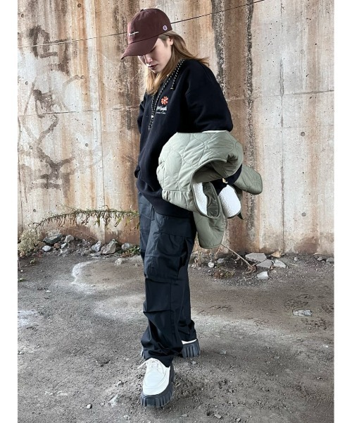 Champion（チャンピオン）の「【CHAMPION】刺しゅうキャップ（キャップ・メンズ・ベージュ/ホワイト/ブラック/ブラウン・フリー）」の21枚目の写真