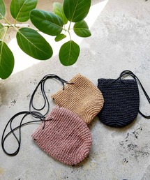 ペーパー巾着コードバッグ