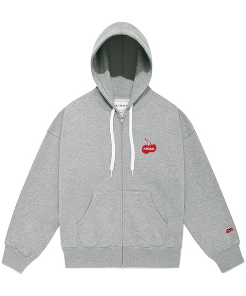 KIRSH（キルシー）の「LOGO CHERRY HOODIE ZIP UP/チェリー