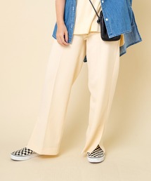 Audition | 【WEB限定】R3807 ダンボールニットスリットパンツ(スラックス)