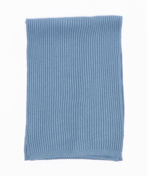 STYLEBLOCK（スタイルブロック）の「リブニットマフラー（マフラー・レディース・ライトグレー/ブラック/ベージュ/レッド/カーキ/ピンク/ブルー/ダークグレー・FREE）」の14枚目の写真