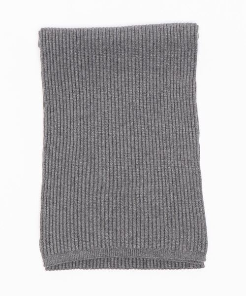 STYLEBLOCK（スタイルブロック）の「リブニットマフラー（マフラー・レディース・ライトグレー/ブラック/ベージュ/レッド/カーキ/ピンク/ブルー/ダークグレー・FREE）」の11枚目の写真