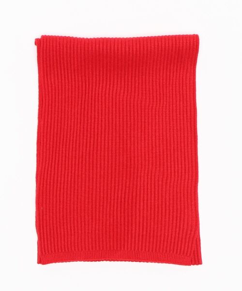 STYLEBLOCK（スタイルブロック）の「リブニットマフラー（マフラー・レディース・ライトグレー/ブラック/ベージュ/レッド/カーキ/ピンク/ブルー/ダークグレー・FREE）」の16枚目の写真