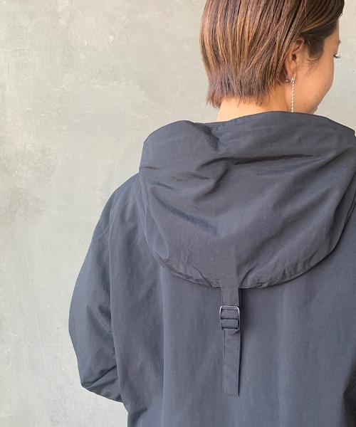 WILD THINGS（ワイルドシングス）の「[WILD THINGS/ワイルドシングス]  CHAMONIX JACKET マウンテンパーカー（ナイロンジャケット・レディース・ブラック/レッド/ベージュ・S）」の21枚目の写真