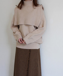 MODE ROBE | 5WAY レイヤード ニット トップス(ニット/セーター)