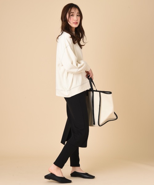 INTERPLANET(インタープラネット)の「ソフトスクエアシューズ(その他シューズ・レディース・ベージュ/ブラック・24.5cm/23.5cm)」の15枚目の写真