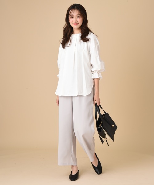 INTERPLANET(インタープラネット)の「ソフトスクエアシューズ(その他シューズ・レディース・ベージュ/ブラック・24.5cm/23.5cm)」の3枚目の写真