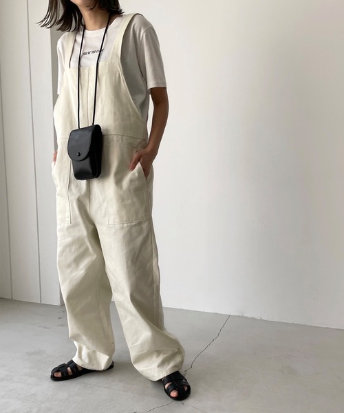 CANAL JEAN(キャナルジーン)の「CONTROL FREAK(コントロール フリーク) マルチウォレットショルダー(ショルダーバッグ・レディース・ブラック/クリーム・ONE SIZE)」の8枚目の写真