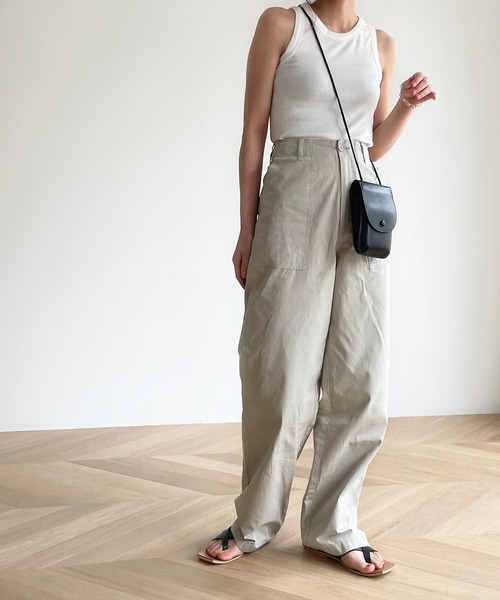 CANAL JEAN(キャナルジーン)の「CONTROL FREAK(コントロール フリーク) マルチウォレットショルダー(ショルダーバッグ・レディース・ブラック/クリーム・ONE SIZE)」の21枚目の写真