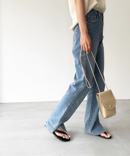 CANAL JEAN(キャナルジーン)の「CONTROL FREAK(コントロール フリーク) マルチウォレットショルダー(ショルダーバッグ・レディース・ブラック/クリーム・ONE SIZE)」の19枚目の写真