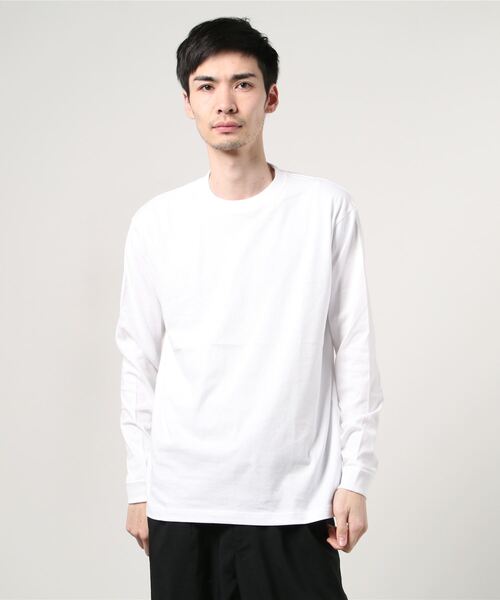 ONE DAY KMC （ワンデイケーエムシー）の「United Athle/5.6オンス ロングスリーブ Tシャツ（Tシャツ/カットソー・メンズ・ホワイト/ブラック/ベージュ/グレー/ライム/グリーン/ラベンダー・SMALL/MEDIUM/LARGE/X-LARGE）」の14枚目の写真