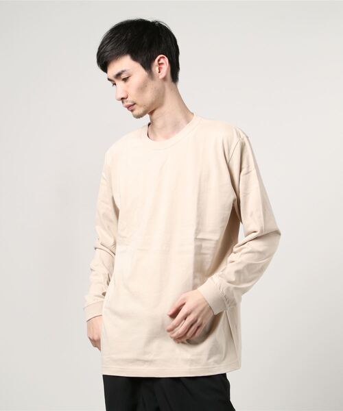 ONE DAY KMC （ワンデイケーエムシー）の「United Athle/5.6オンス ロングスリーブ Tシャツ（Tシャツ/カットソー・メンズ・ホワイト/ブラック/ベージュ/グレー/ライム/グリーン/ラベンダー・SMALL/MEDIUM/LARGE/X-LARGE）」の15枚目の写真