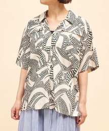 muller of yoshiokubo | muller of yoshiokubo “ENGRAV”コットンシャツ(シャツ/ブラウス)