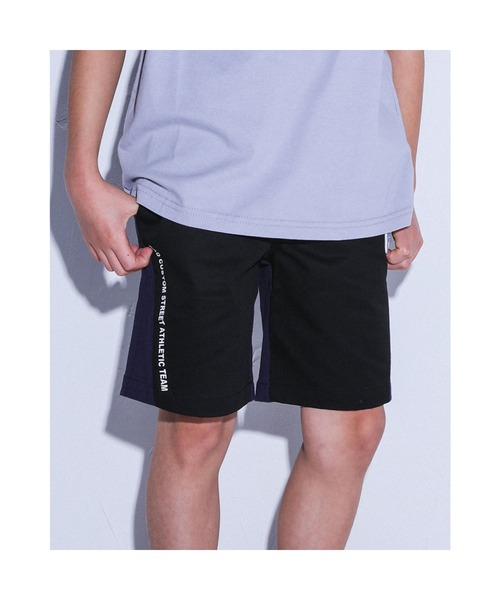 RAD CUSTOM(ラッドカスタム)の「RAD CUSTOM/前後 切り替え ハーフ パンツ(その他パンツ・キッズ・ブラック/グレー・120/130/160/150/140)」の2枚目の写真