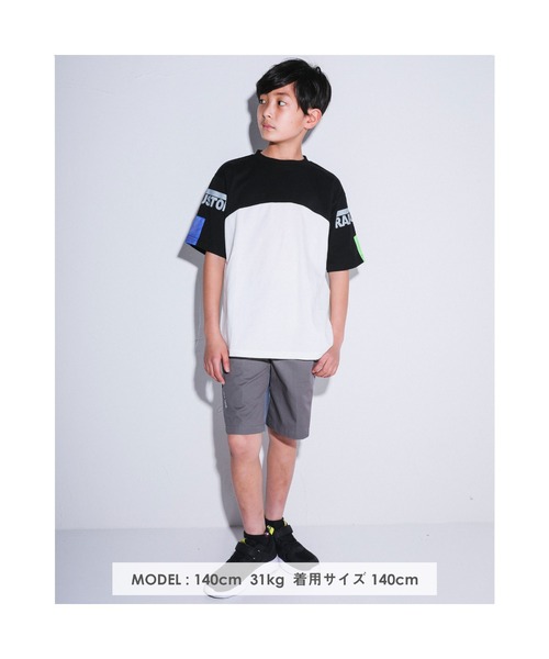 RAD CUSTOM(ラッドカスタム)の「RAD CUSTOM/前後 切り替え ハーフ パンツ(その他パンツ・キッズ・ブラック/グレー・120/130/160/150/140)」の18枚目の写真