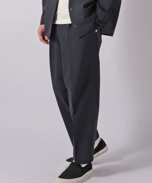 GLOSTER（グロスター）の「AIR TROUGH PANTS イージーパンツ ※通気性◎、軽量◎、ストレッチ性◎の機能素材を使用（その他パンツ・メンズ・ブラウン系その他5/ライトグレー/ネイビー・S/M/L）」の3枚目の写真