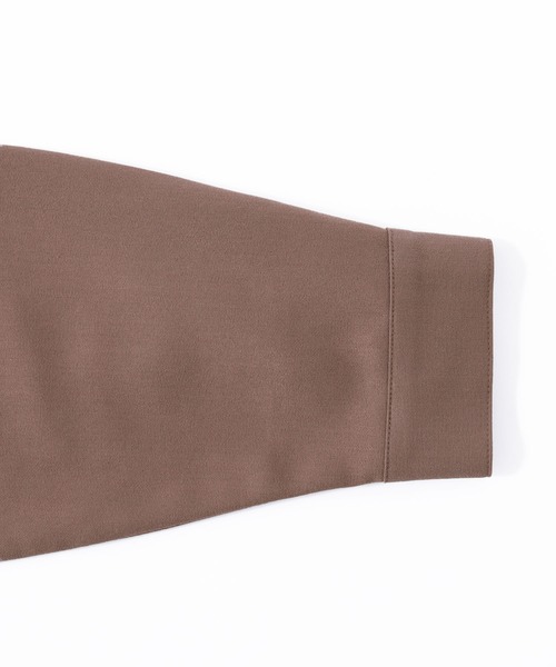 Kappa（カッパ）の「Kappa/カッパ 別注 TRストレッチ CPOシャツセットアップ(オーバーサイズ ヨーク付きコード長袖CPOシャツ/2タックワイドバルーンパンツ)（セットアップ・メンズ・ベージュ系その他/ライトグレー/ライラック/ブラック/ダークネイビー/ダークグレー/ダークブラウン・L/M）」の13枚目の写真