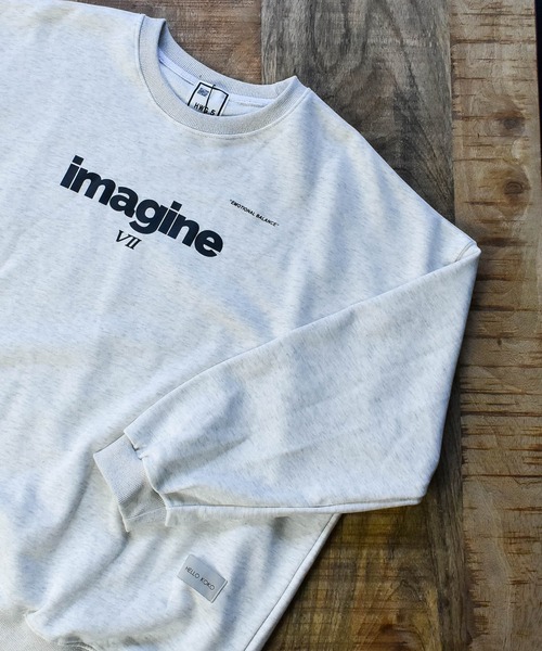 HWG_5（エイチダブルゴー）の「ロゴスウェット（スウェット・レディース・ホワイト/ライトグレー/ブラック/ブルー・FREE）」の5枚目の写真