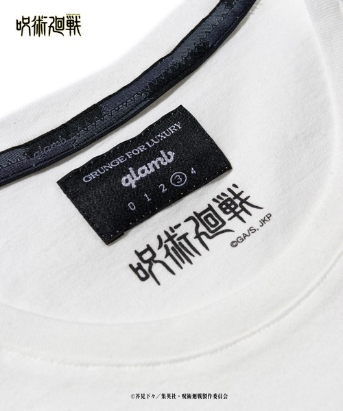 glamb（グラム）の「Kugisaki T / クギサキTシャツ【呪術廻戦コラボレーションアイテム】（Tシャツ/カットソー・メンズ・ブラック/ホワイト・4/1/2/3/0）」の7枚目の写真