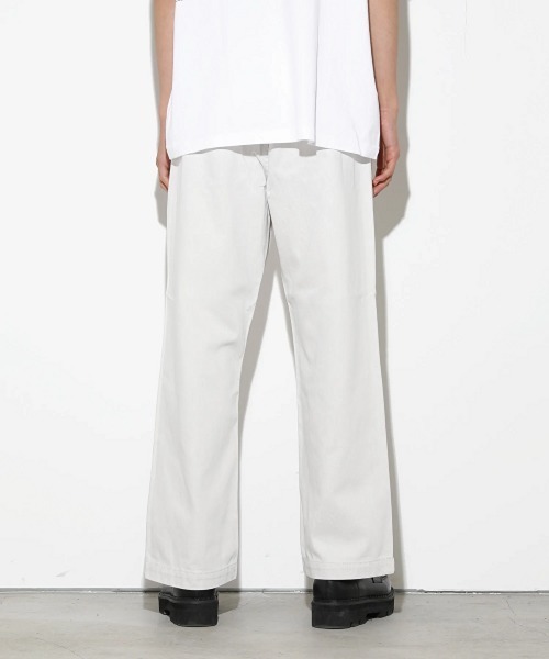 LEGENDA（レジェンダ）の「レジェンダ ツータック ワイドストレート トラウザーズ / LEGENDA Two Tuck Wide Straight Trousers（その他パンツ・メンズ・ホワイト/ベージュ・1/2）」の15枚目の写真
