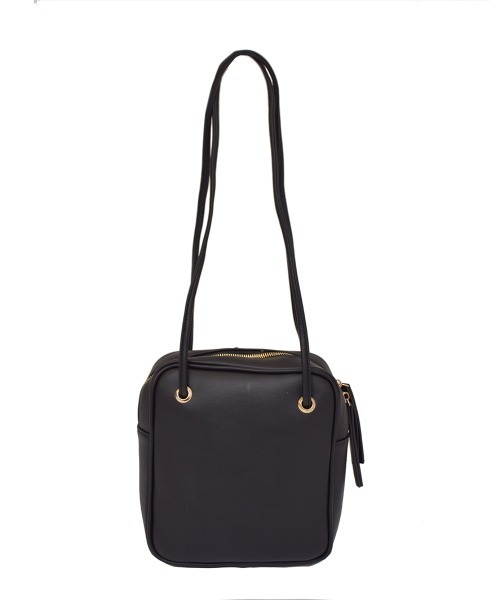 tukn.(トゥクン)の「スクエアショルダーバッグ コンパクトなのに長財布が入る、通勤にもおススメバッグ(ショルダーバッグ・レディース・ブラック/ベージュ/アイボリー/キャメル・FREE)」の21枚目の写真