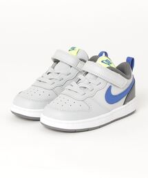 NIKE | NIKE ナイキ 12-16COURT BOROUGH LOW 2 (TDV) コート バーロウ LOW 2 TDV　KBQ5453 *012GYFOG/GAMRL(スニーカー)