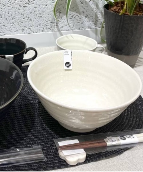 LAKOLE（ラコレ）の「美濃焼きどんぶり / 946661（食器・レディース・ベージュ/ブラック/ブラウン/カーキ/ネイビー/ホワイト/その他1/ダークブルー/ダークオリーブ/その他2・FREE）」の9枚目の写真