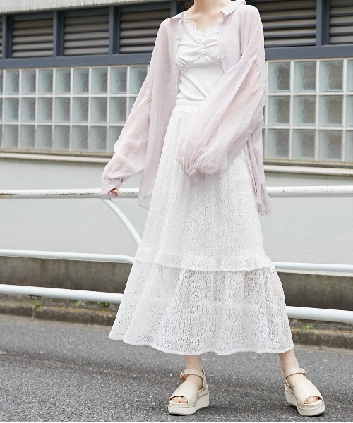 OLIVE des OLIVE（オリーブデオリーブ）の「【S/M/Lサイズ】アイボリーモールドサンダル/厚底サンダル（サンダル・レディース・オフホワイト/ベージュ/ゴールド・MEDIUM/LARGE/SMALL）」の9枚目の写真