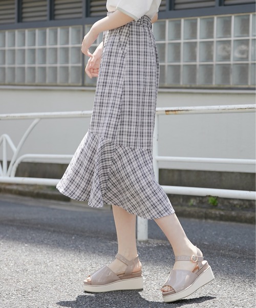 OLIVE des OLIVE（オリーブデオリーブ）の「【S/M/Lサイズ】アイボリーモールドサンダル/厚底サンダル（サンダル・レディース・オフホワイト/ベージュ/ゴールド・MEDIUM/LARGE/SMALL）」の12枚目の写真