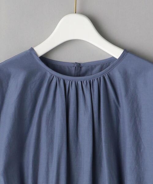 BEAUTY&YOUTH UNITED ARROWS（ビューティーアンドユースユナイテッドアローズ）の「BY ローン ティアードドルマンスリーブワンピース（ワンピース・レディース・コバルトブルー/ブラック/ピンク・MEDIUM/SMALL）」の11枚目の写真