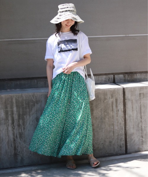 SLOBE IENA(スローブイエナ)の「【小林昭/(KOBAK AKIRA)】SLOBE別注PARIS フォトTシャツ【洗濯機洗い可】◆(Tシャツ/カットソー・レディース・ホワイト/ベージュ・FREE)」の19枚目の写真