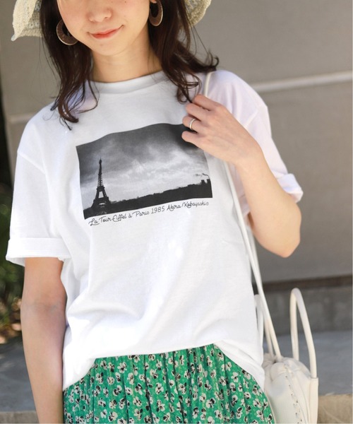 SLOBE IENA - 今季最新♪スローブイエナ別注♪kobakコラボT セール】【小林昭/（KOBAK AKIRA）】SLOBE別注PARIS フォトT