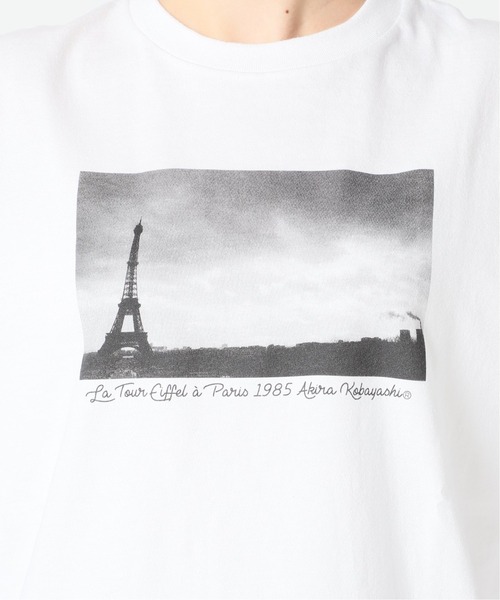 SLOBE IENA - 今季最新♪スローブイエナ別注♪kobakコラボT セール】【小林昭/（KOBAK AKIRA）】SLOBE別注PARIS フォトT