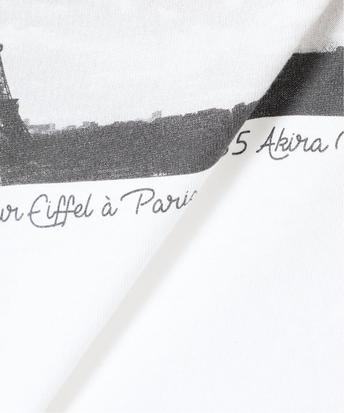 SLOBE IENA(スローブイエナ)の「【小林昭/(KOBAK AKIRA)】SLOBE別注PARIS フォトTシャツ【洗濯機洗い可】◆(Tシャツ/カットソー・レディース・ホワイト/ベージュ・FREE)」の15枚目の写真