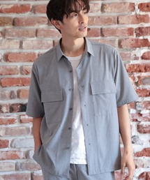 【セットアップ対応】半袖CPOレギュラーカラーシャツ