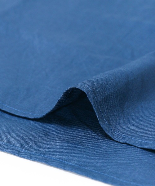 AS KNOW AS de base（アズノゥアズドゥバズ）の「麻バサバサワンピース（ワンピース・レディース・ブラック/ベージュ/カーキ/ブルー・FREE）」の6枚目の写真