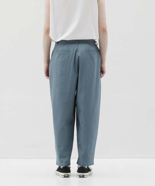 ASTRONOMY（アストロノミー）の「綿麻バルーンワイドテーパードパンツ（その他パンツ・メンズ・ホワイト/ブラック/グレー系/ベージュ/オリーブ/ブルー/ネイビー/ピンク/チャコール・S/M/L）」の12枚目の写真