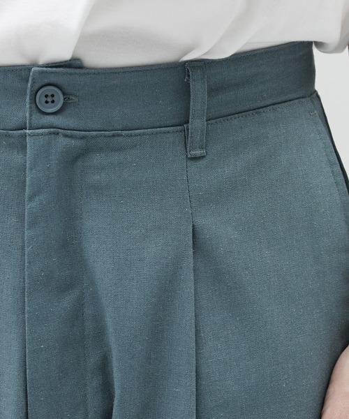 ASTRONOMY（アストロノミー）の「綿麻バルーンワイドテーパードパンツ（その他パンツ・メンズ・ホワイト/ブラック/グレー系/ベージュ/オリーブ/ブルー/ネイビー/ピンク/チャコール・S/M/L）」の16枚目の写真