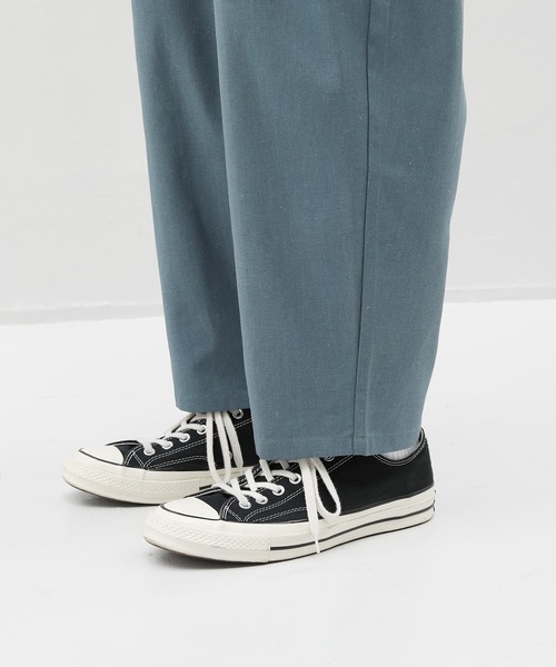 ASTRONOMY（アストロノミー）の「綿麻バルーンワイドテーパードパンツ（その他パンツ・メンズ・ホワイト/ブラック/グレー系/ベージュ/オリーブ/ブルー/ネイビー/ピンク/チャコール・S/M/L）」の17枚目の写真