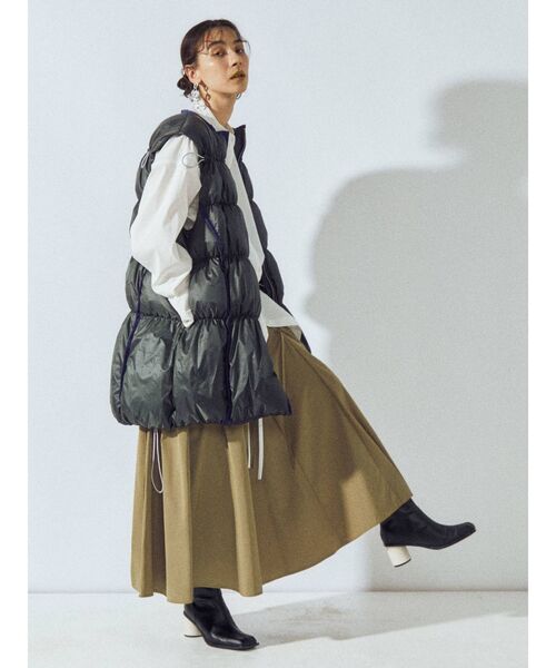 UN3D.（アンスリード）の「リバーシブルダウンベスト（ダウンベスト・レディース・ブラック/カーキ・FREE）」の22枚目の写真