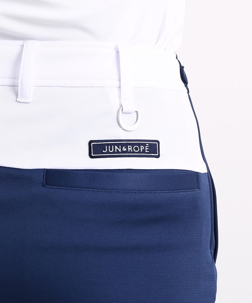 JUN&ROPE'(ジュンアンドロペ)の「【UV】【吸水速乾】カラーコンビロゴAラインスカート(スカート・レディース・ホワイト/ブラック/パープル/ネイビー・S/M/L)」の21枚目の写真