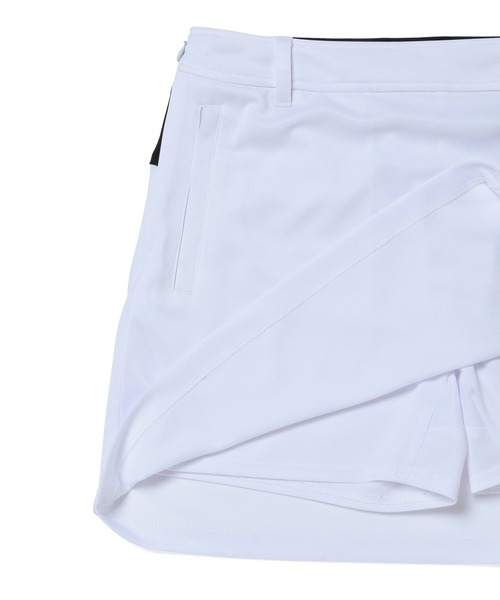 JUN&ROPE'(ジュンアンドロペ)の「【UV】【吸水速乾】カラーコンビロゴAラインスカート(スカート・レディース・ホワイト/ブラック/パープル/ネイビー・S/M/L)」の19枚目の写真